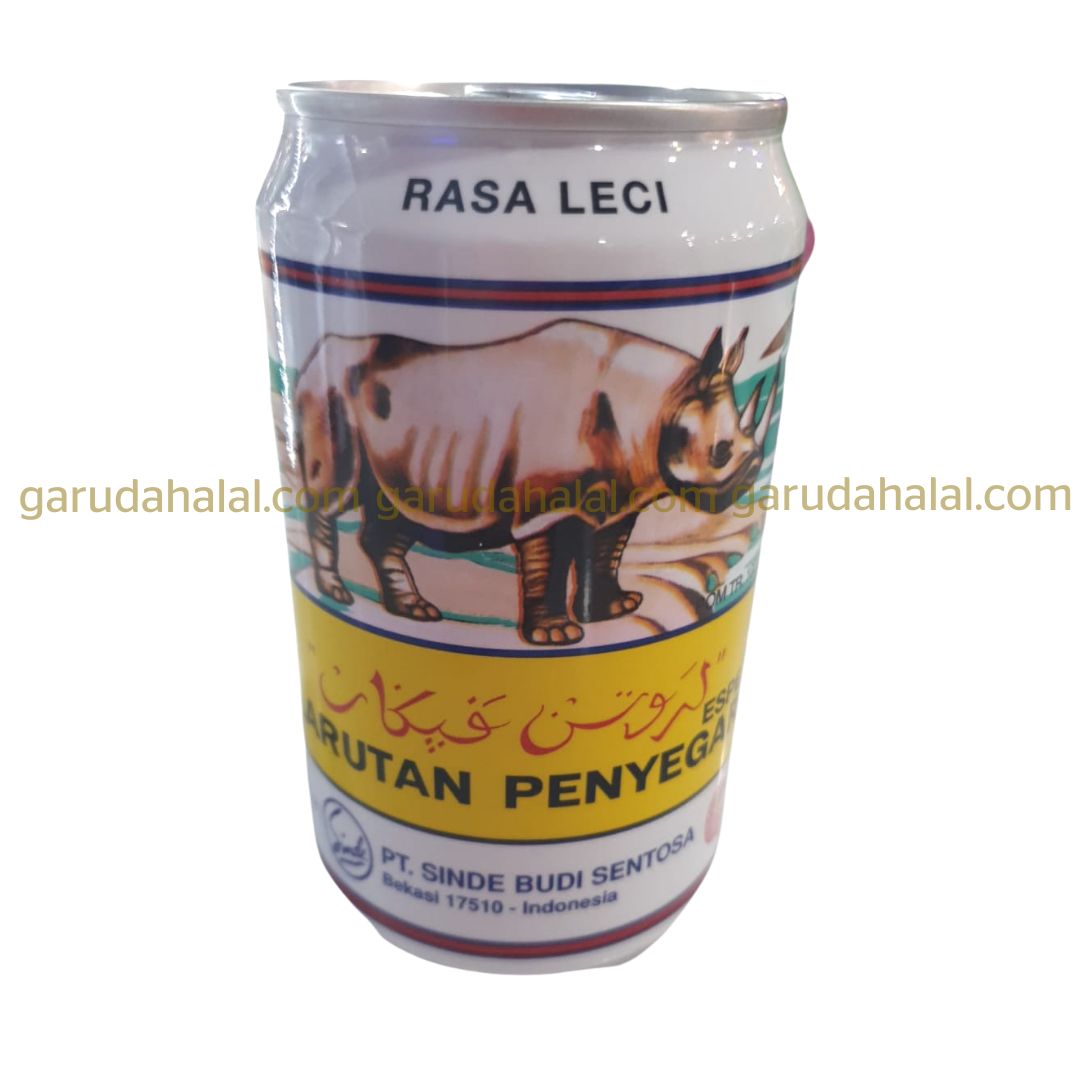 Larutan Penyegar Cap Kaki Tiga Rasa Leci 320ml