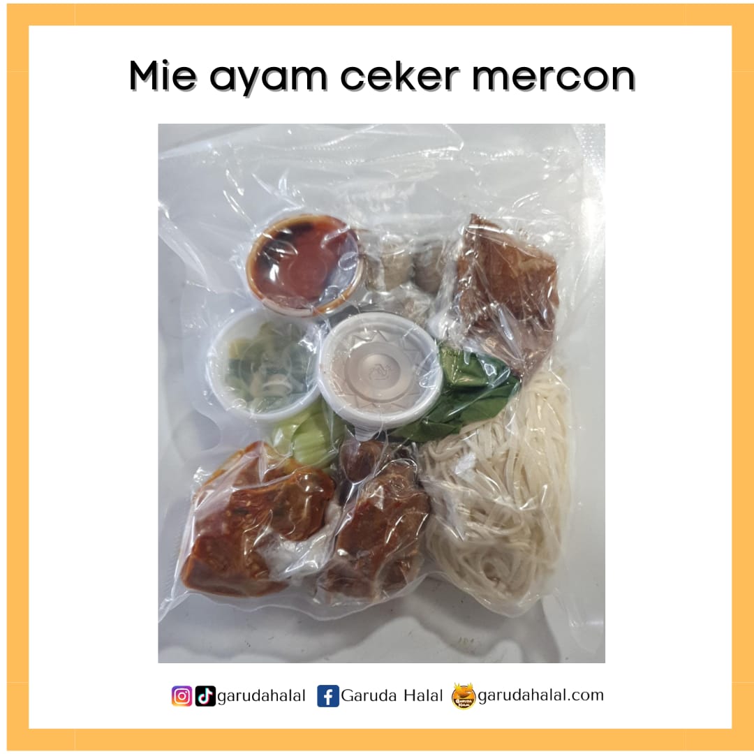 Mie Ayam Ceker+Kuah